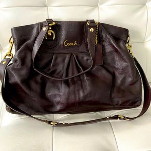 AUTHENTIC COACH SMALL LEATHER SATCHEL
